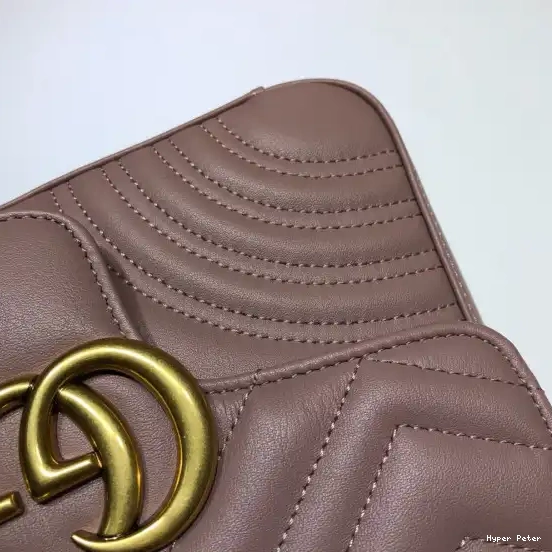 Hyper Peter top GUCCI bag handle mini Marmont GG 0707